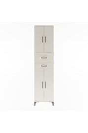 Arges Dolap 4 Raflı 2 Çekmeceli 4 Kapaklı 60x30x243 Aytaşı-Aytaşı