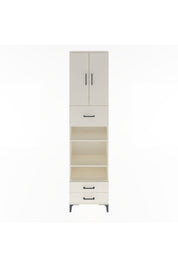 Arges Dolap 5 Raflı 3 Çekmeceli 2 Kapaklı 60x30x243 Aytaşı-Aytaşı