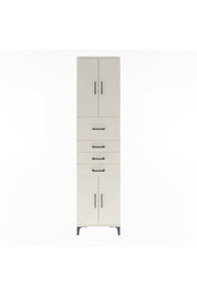 Arges Dolap 3 Raflı 4 Çekmeceli 4 Kapaklı 60x30x243 Aytaşı-Aytaşı