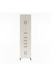 Arges Dolap 3 Raflı 5 Çekmeceli 4 Kapaklı 60x30x243 Aytaşı-Aytaşı