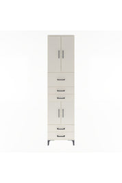 Arges Dolap 4 Raflı 5 Çekmeceli 4 Kapaklı 60x30x243 Aytaşı-Aytaşı