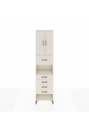 Arges Dolap 3 Raflı 5 Çekmeceli 2 Kapaklı 60x30x243 Aytaşı-Aytaşı