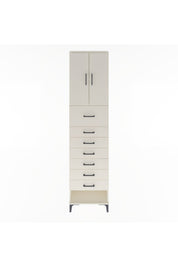 Arges Dolap 2 Raflı 7 Çekmeceli 2 Kapaklı 60x30x243 Aytaşı-Aytaşı