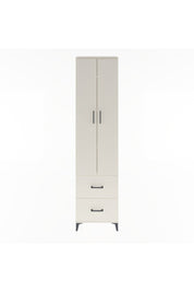 Arges Dolap 4 Raflı 2 Çekmeceli 2 Kapaklı 60x30x243 Aytaşı-Aytaşı