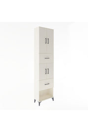 Arges Dolap 5 Raflı 2 Çekmeceli 4 Kapaklı 60x30x243 Aytaşı-Aytaşı