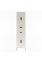 Arges Dolap 5 Raflı 2 Çekmeceli 4 Kapaklı 60x30x243 Aytaşı-Aytaşı