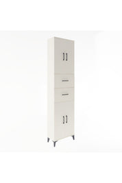 Arges Dolap 5 Raflı 2 Çekmeceli 4 Kapaklı 60x30x243 Aytaşı-Aytaşı