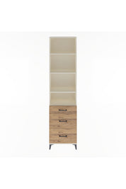 Arges Dolap 4 Raflı 3 Çekmeceli 60x30x243 Aytaşı-Çam