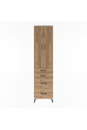 Arges Dolap 4 Raflı 4 Çekmeceli 2 Kapaklı 60x30x243 - S32M057V3A