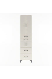 Arges Dolap 4 Raflı 4 Çekmeceli 4 Kapaklı 60x30x243 - S32M058V1A