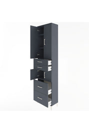 Arges Dolap 4 Raflı 4 Çekmeceli 4 Kapaklı 60x30x243 - S32M058V5A