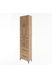 Arges Dolap 4 Raflı 4 Çekmeceli 4 Kapaklı 60x30x243 - S32M058V9A