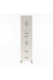 Arges Dolap 5 Raflı 4 Çekmeceli 4 Kapaklı 60x30x243 Aytaşı-Aytaşı