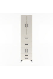 Arges Dolap 4 Raflı 4 Çekmeceli 4 Kapaklı 60x30x243 Aytaşı-Aytaşı