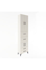 Arges Dolap 4 Raflı 4 Çekmeceli 4 Kapaklı 60x30x243 Aytaşı-Aytaşı