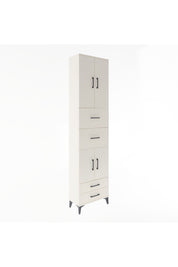 Arges Dolap 5 Raflı 4 Çekmeceli 4 Kapaklı 60x30x243 Aytaşı-Aytaşı