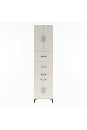 Arges Dolap 3 Raflı 4 Çekmeceli 4 Kapaklı 60x30x243 Aytaşı-Aytaşı