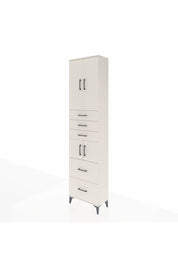 Arges Dolap 4 Raflı 5 Çekmeceli 4 Kapaklı 60x30x243 Aytaşı-Aytaşı