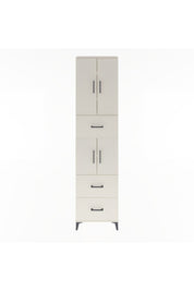 Arges Dolap 5 Raflı 3 Çekmeceli 4 Kapaklı 60x30x243 Aytaşı-Aytaşı