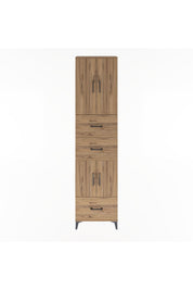 Arges Dolap 5 Raflı 3 Çekmeceli 4 Kapaklı 60x30x243 - S32M072V9A