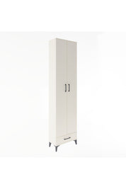 Arges Dolap 5 Raflı Tek Çekmeceli 2 Kapaklı 60x30x243 Aytaşı-Aytaşı