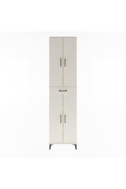 Arges Dolap 5 Raflı Tek Çekmeceli 4 Kapaklı 60x30x243 Aytaşı-Aytaşı