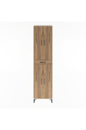 Arges Dolap 5 Raflı Tek Çekmeceli 4 Kapaklı 60x30x243 Aytaşı-Çam