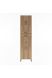 Arges Dolap 5 Raflı 2 Çekmeceli 4 Kapaklı 60x30x243 Aytaşı-Çam
