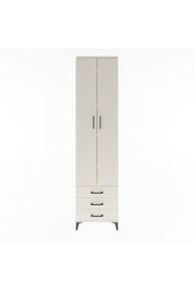 Arges Dolap 5 Raflı 3 Çekmeceli 2 Kapaklı 60x30x243 Aytaşı-Aytaşı