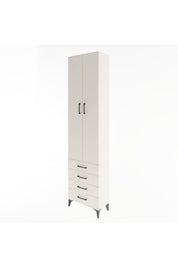 Arges Dolap 4 Raflı 4 Çekmeceli 2 Kapaklı 60x30x243 Aytaşı-Aytaşı