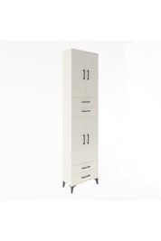 Arges Dolap 3 Raflı 4 Çekmeceli 4 Kapaklı 60x30x243 Aytaşı-Aytaşı