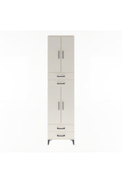 Arges Dolap 3 Raflı 4 Çekmeceli 4 Kapaklı 60x30x243 Aytaşı-Aytaşı