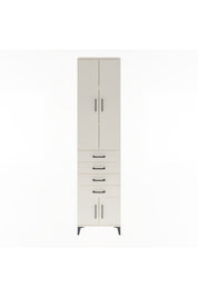 Arges Dolap 3 Raflı 4 Çekmeceli 4 Kapaklı 60x30x243 Aytaşı-Aytaşı