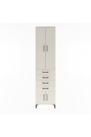 Arges Dolap 3 Raflı 4 Çekmeceli 4 Kapaklı 60x30x243 - S32M088V1A