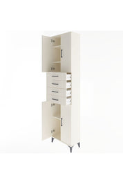 Arges Dolap 4 Raflı 4 Çekmeceli 4 Kapaklı 60x30x243 Aytaşı-Aytaşı