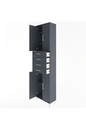 Arges Dolap 4 Raflı 4 Çekmeceli 4 Kapaklı 60x30x243 - S32M090V5A
