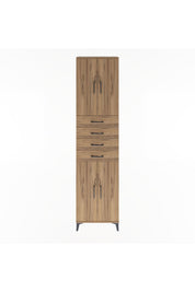 Arges Dolap 4 Raflı 4 Çekmeceli 4 Kapaklı 60x30x243 - S32M090V9A
