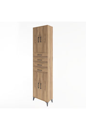 Arges Dolap 4 Raflı 4 Çekmeceli 4 Kapaklı 60x30x243 - S32M090V9A