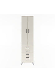 Arges Dolap 4 Raflı 5 Çekmeceli 2 Kapaklı 60x30x243 Aytaşı-Aytaşı