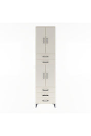 Arges Dolap 5 Raflı 5 Çekmeceli 4 Kapaklı 60x30x243 Aytaşı-Aytaşı