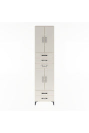 Arges Dolap 5 Raflı 5 Çekmeceli 4 Kapaklı 60x30x243 Aytaşı-Aytaşı
