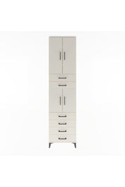 Arges Dolap 4 Raflı 6 Çekmeceli 4 Kapaklı 60x30x243 Aytaşı-Aytaşı