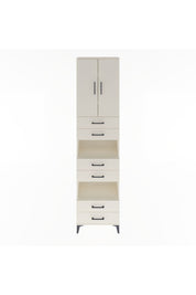 Arges Dolap 5 Raflı 6 Çekmeceli 2 Kapaklı 60x30x243 Aytaşı-Aytaşı