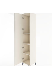 Hyperion Dolap 3 Raflı Tek Kapaklı 44x44x221 Aytaşı-Aytaşı