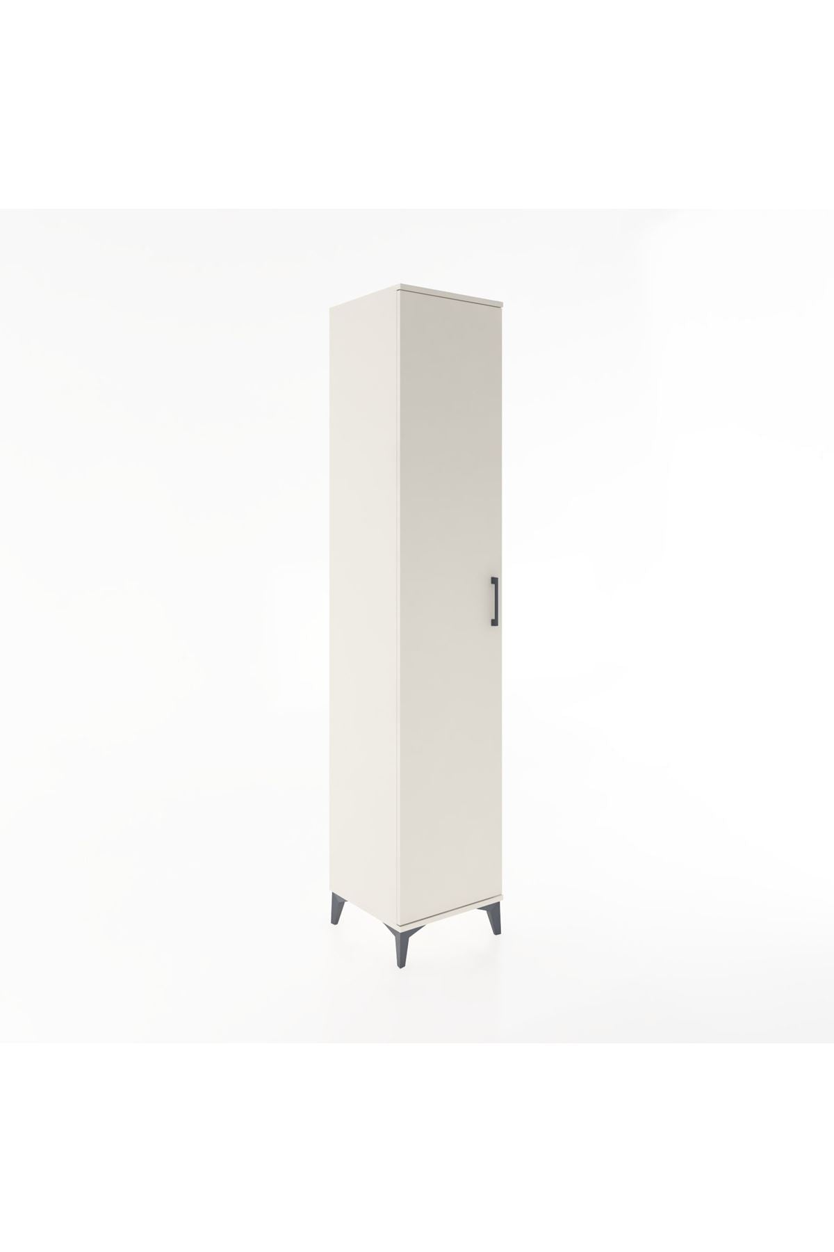 Hyperion Dolap 2 Raflı Tek Kapaklı Tek Askılı 44x44x221 Aytaşı-Aytaşı