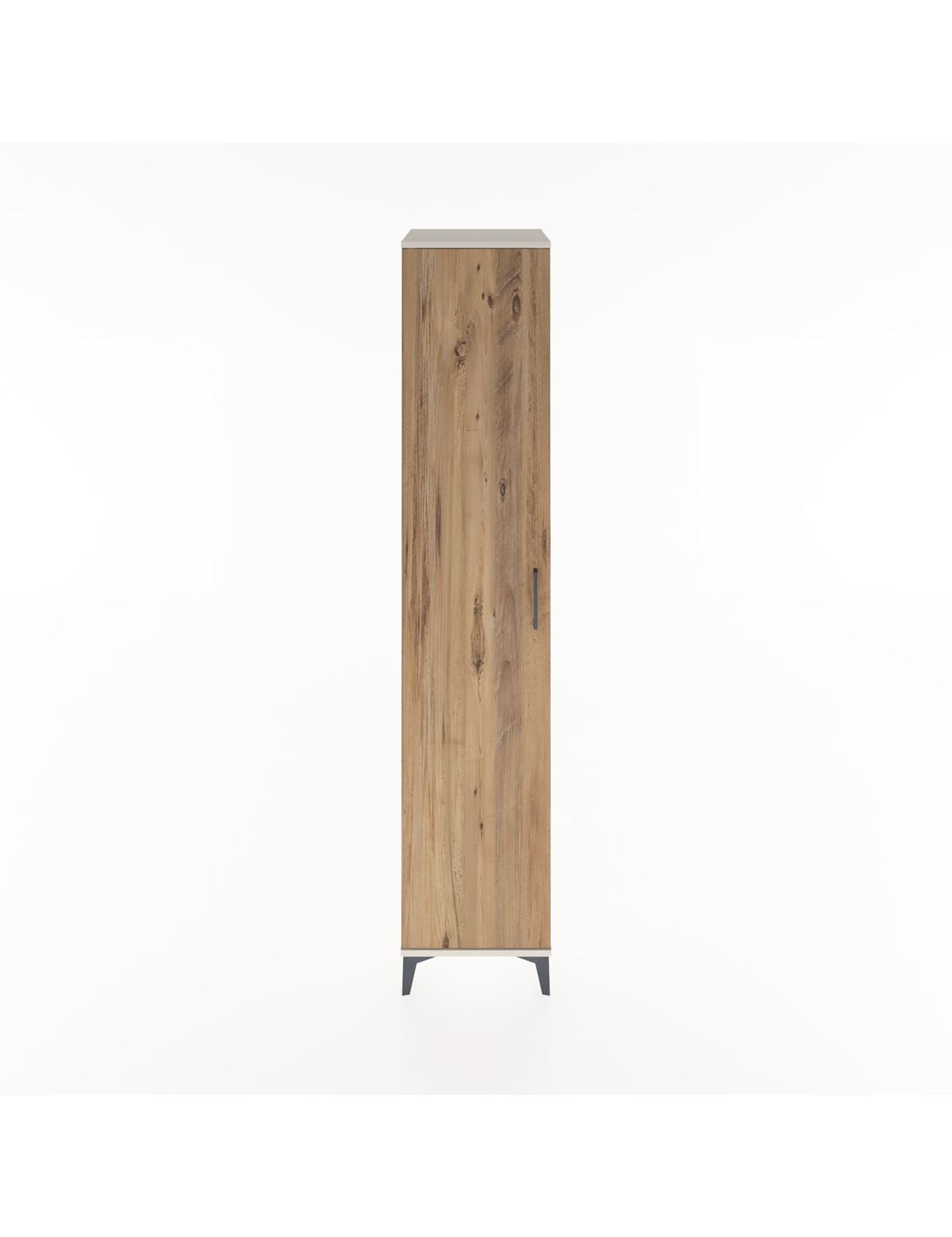 Hyperion Dolap 2 Raflı Tek Kapaklı Tek Askılı 44x44x221 Aytaşı-Çam