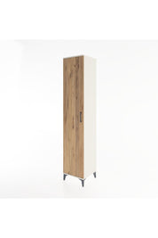 Hyperion Dolap 2 Raflı Tek Kapaklı Tek Askılı 44x44x221 Aytaşı-Çam