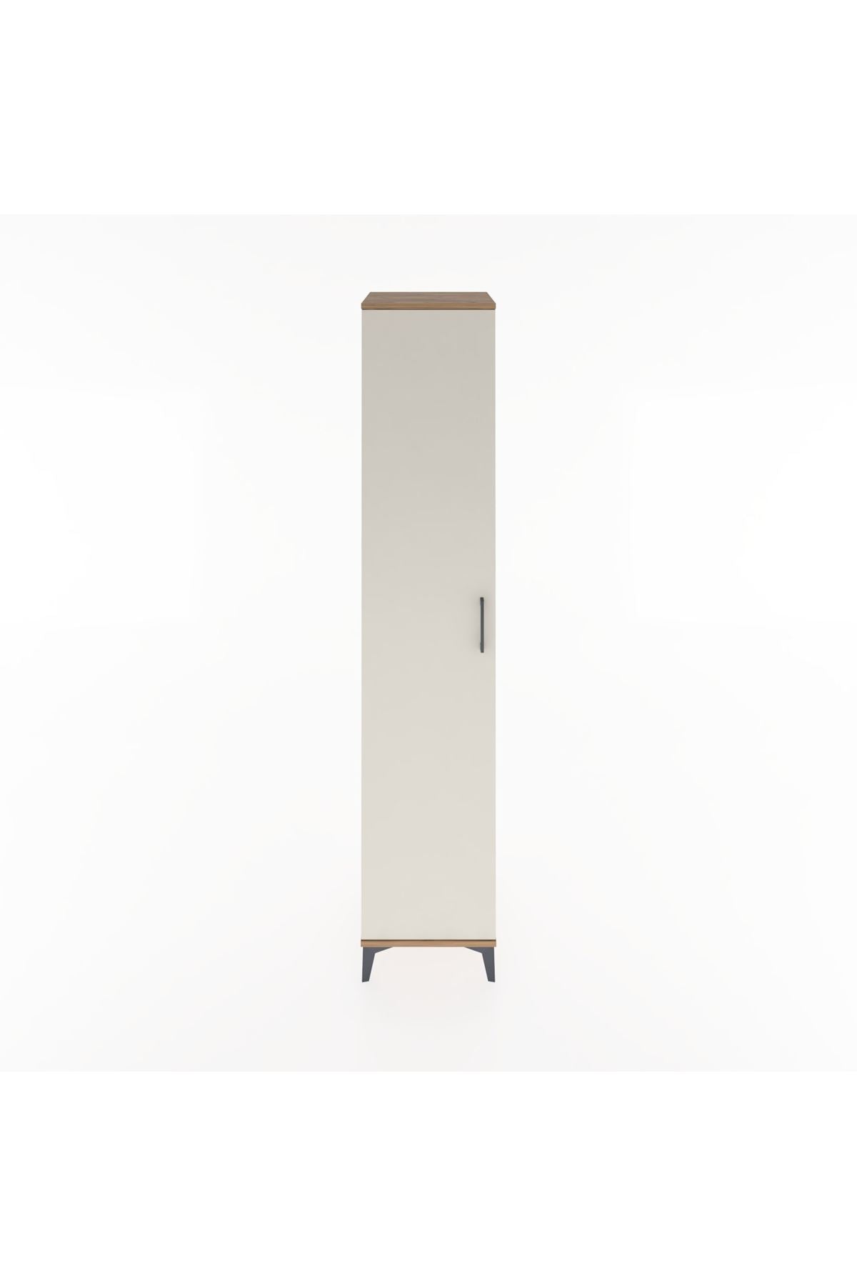 Hyperion Dolap 2 Raflı Tek Kapaklı Tek Askılı 44x44x221 Çam-Aytaşı