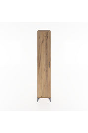 Hyperion Dolap 2 Raflı Tek Kapaklı Tek Askılı 44x44x221 Çam-Çam