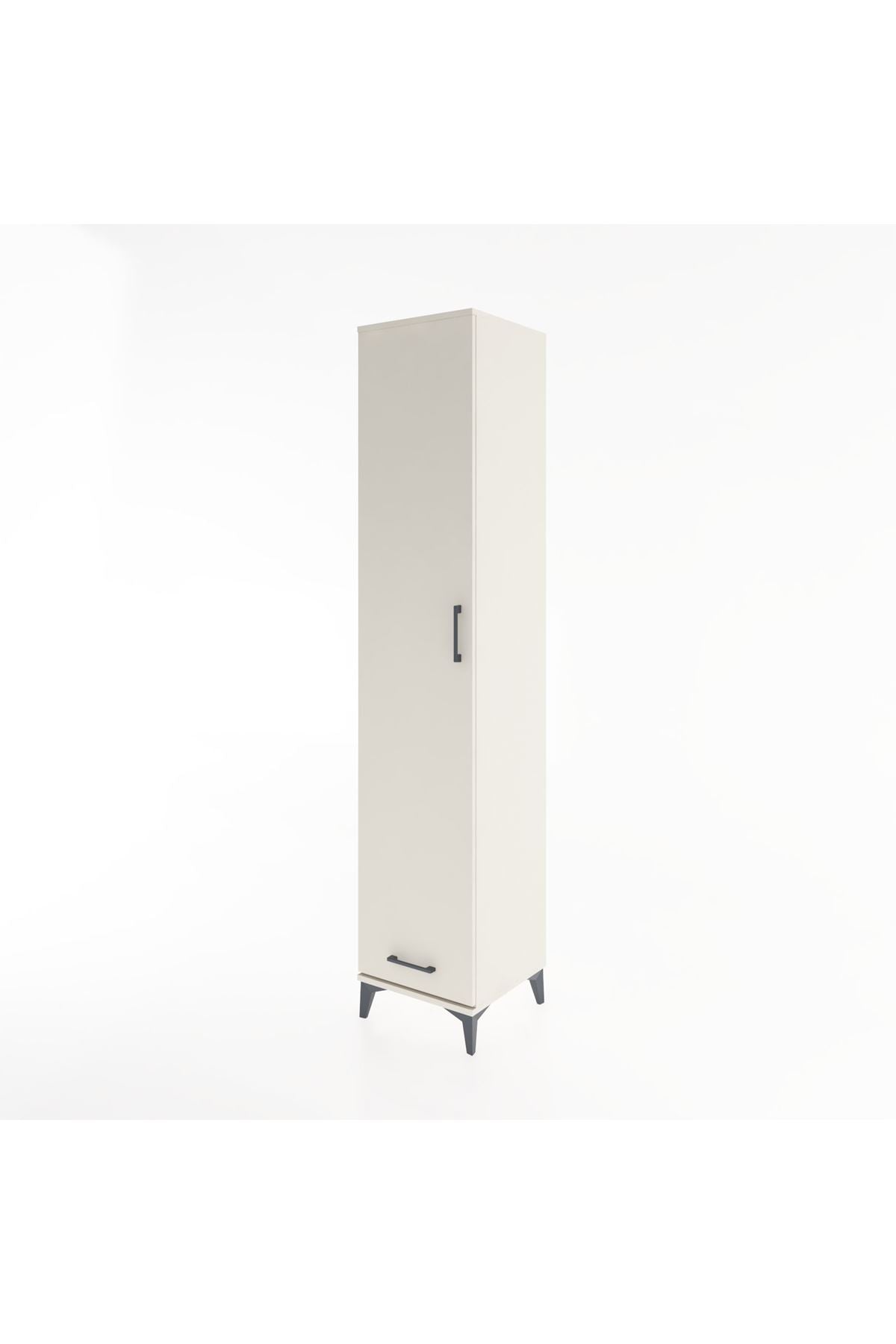 Hyperion Dolap 3 Raflı Tek Çekmeceli Tek Askılı 44x44x221 - S61M003V1B